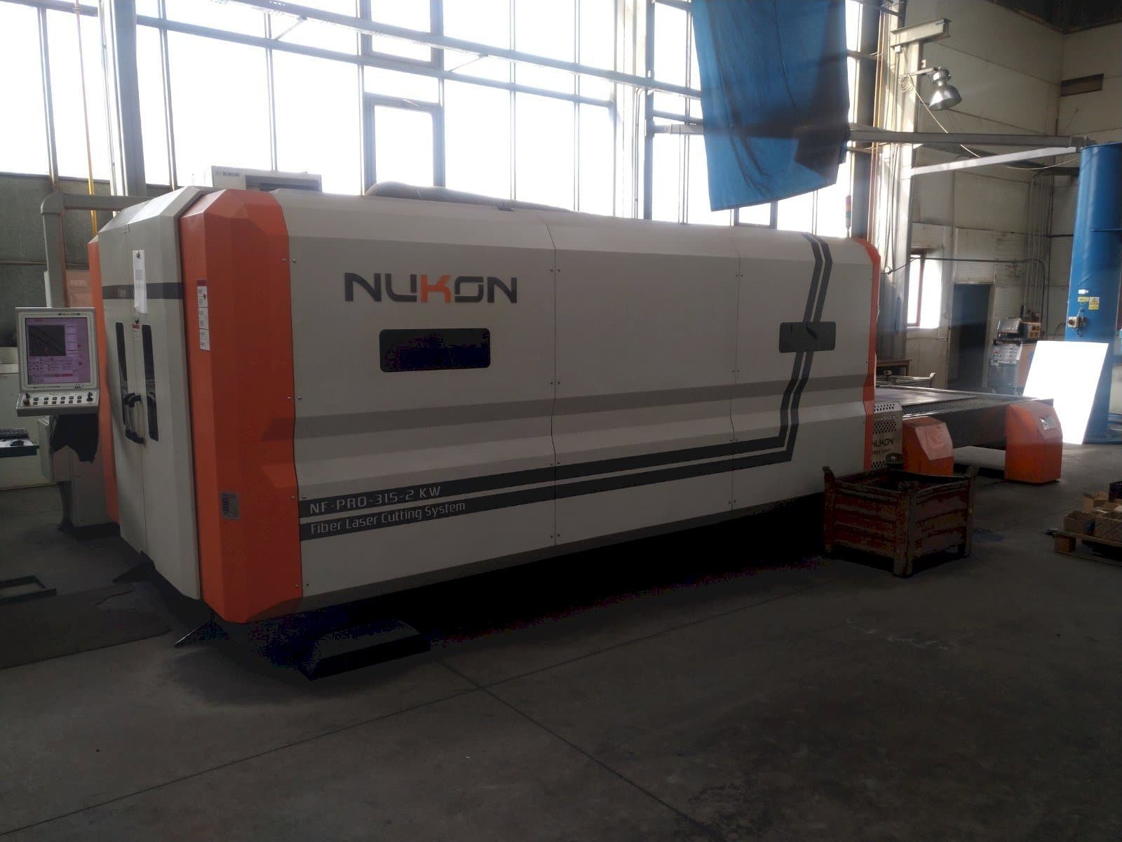 Front view of NUKON NF PRO 315 machine