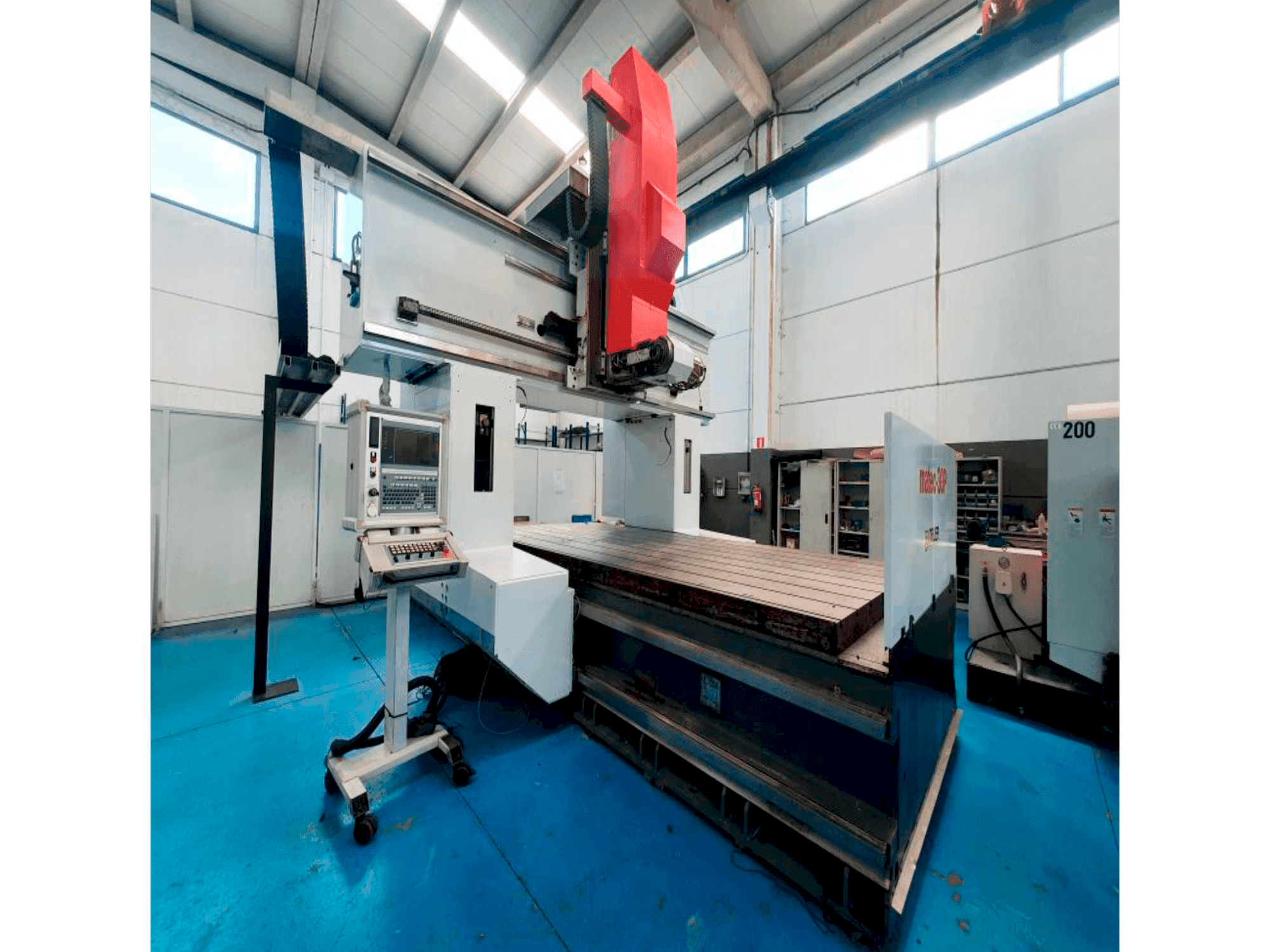 Front view of Matec 30P machine