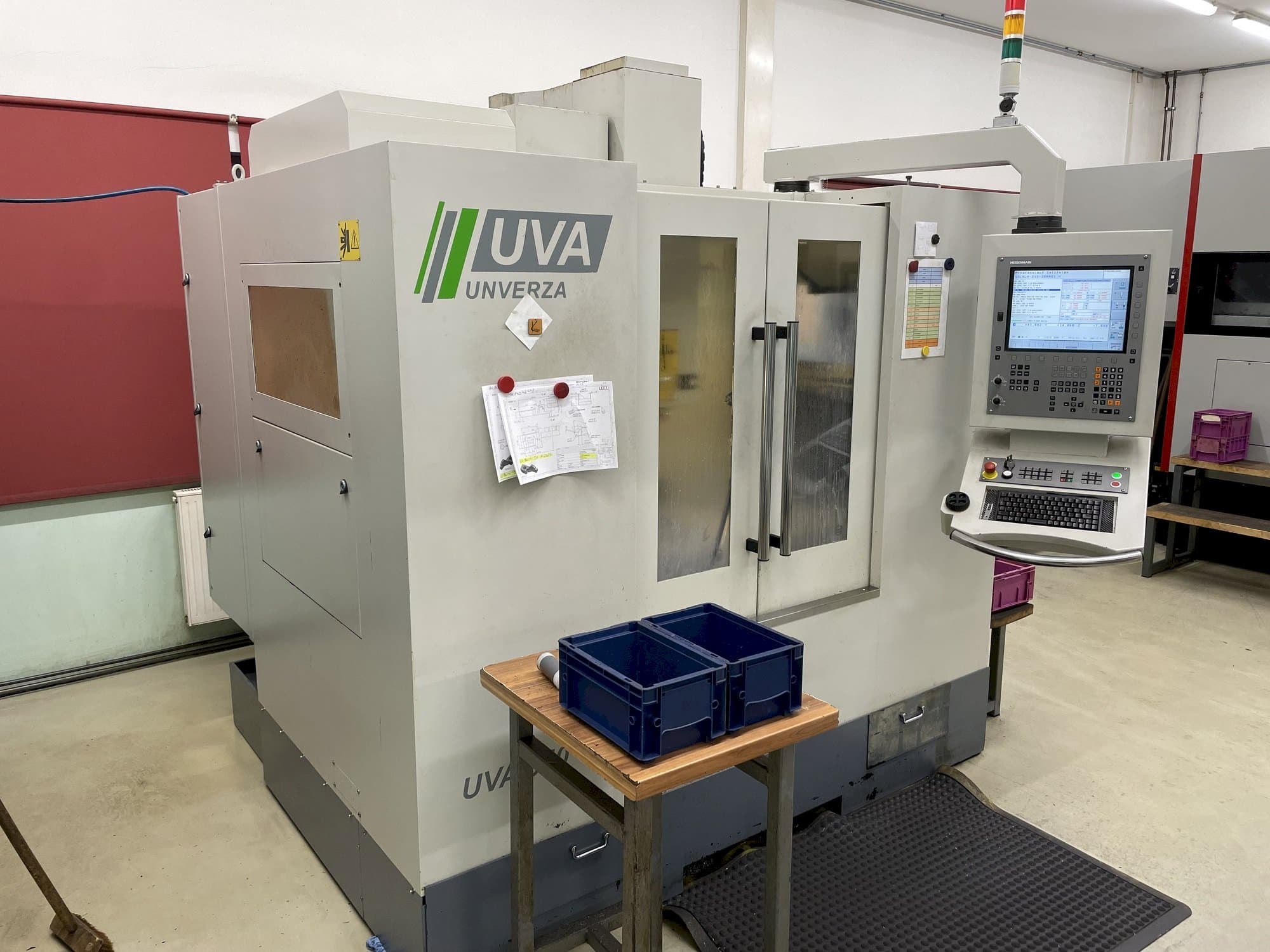 Front view of HOMMEL UNVERZAGT UVA 550 Plus machine