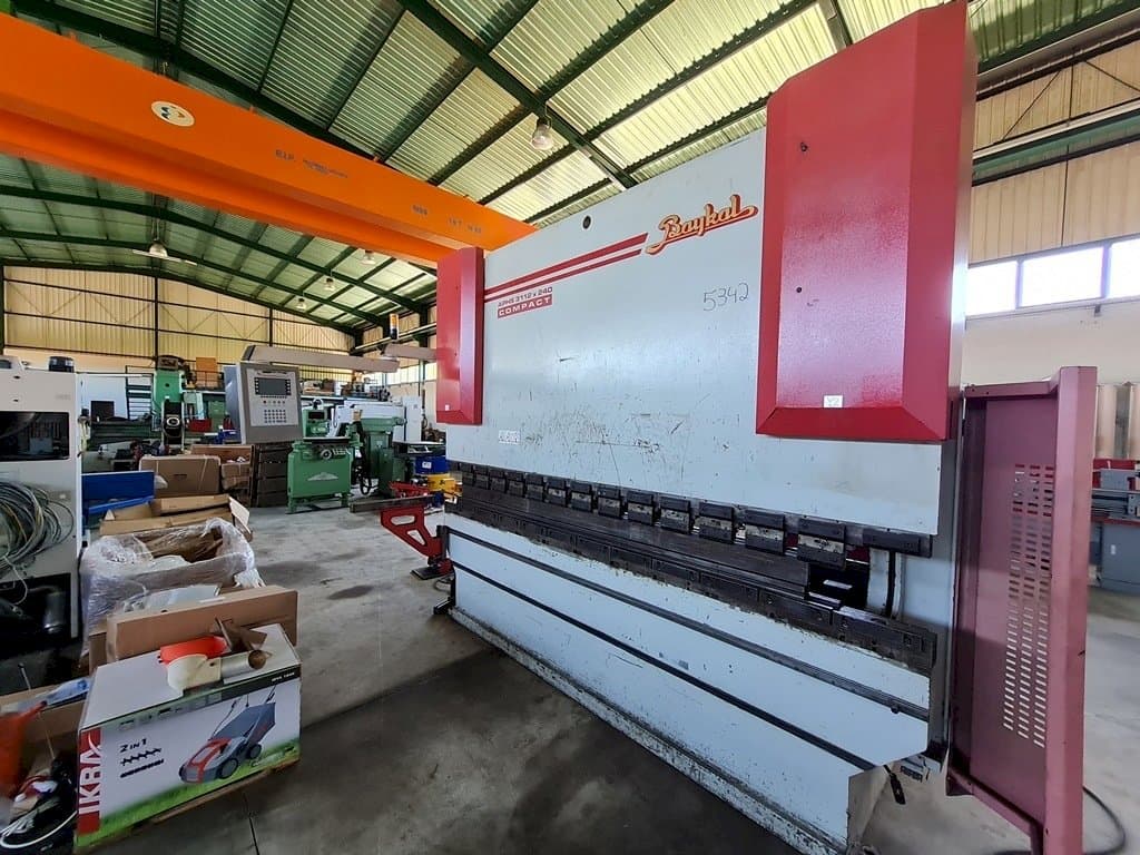 Front view of Baykal APHS 3112 x 240 machine