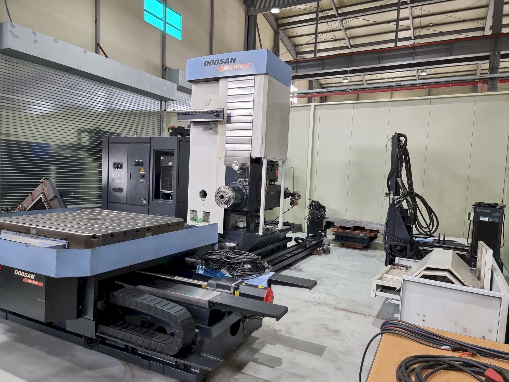 Front view of Doosan DBC 110S machine