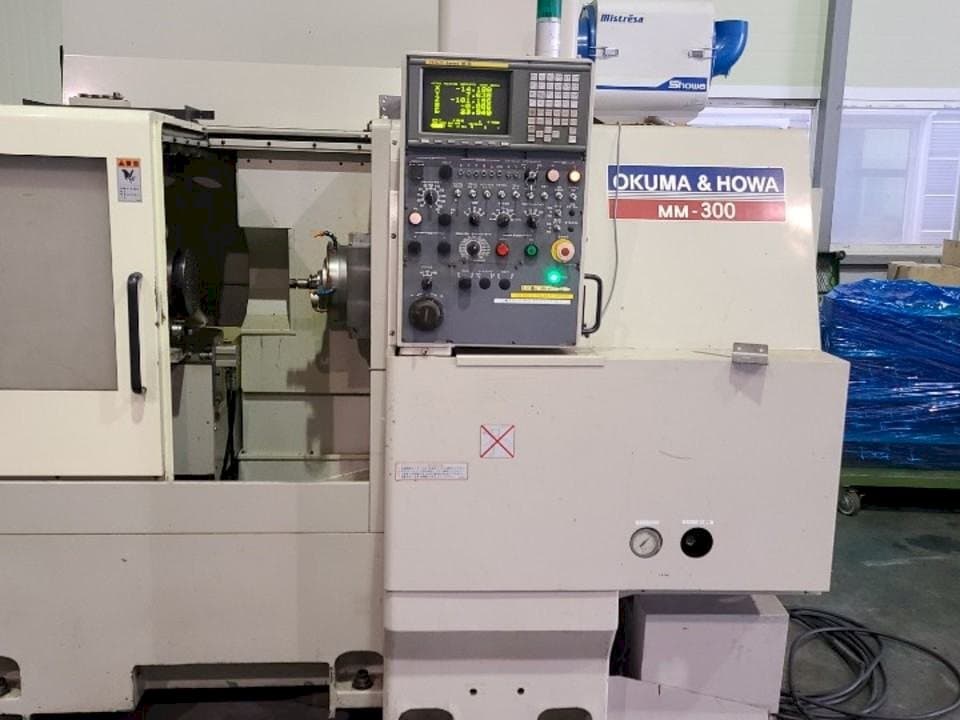 Front view of OKUMA&HOWA MM-300  machine