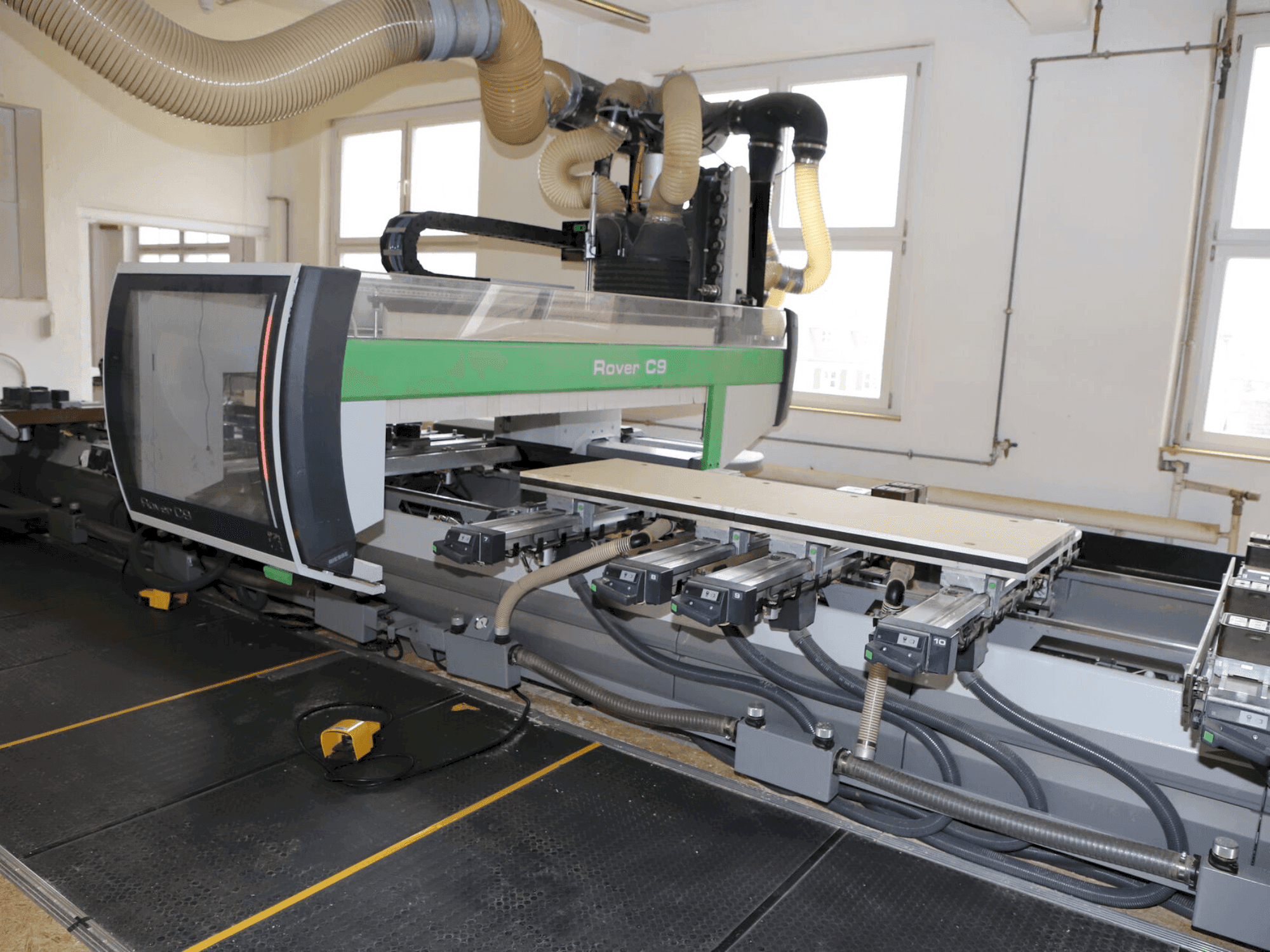 Front view of BIESSE ROVER C 9.65  machine