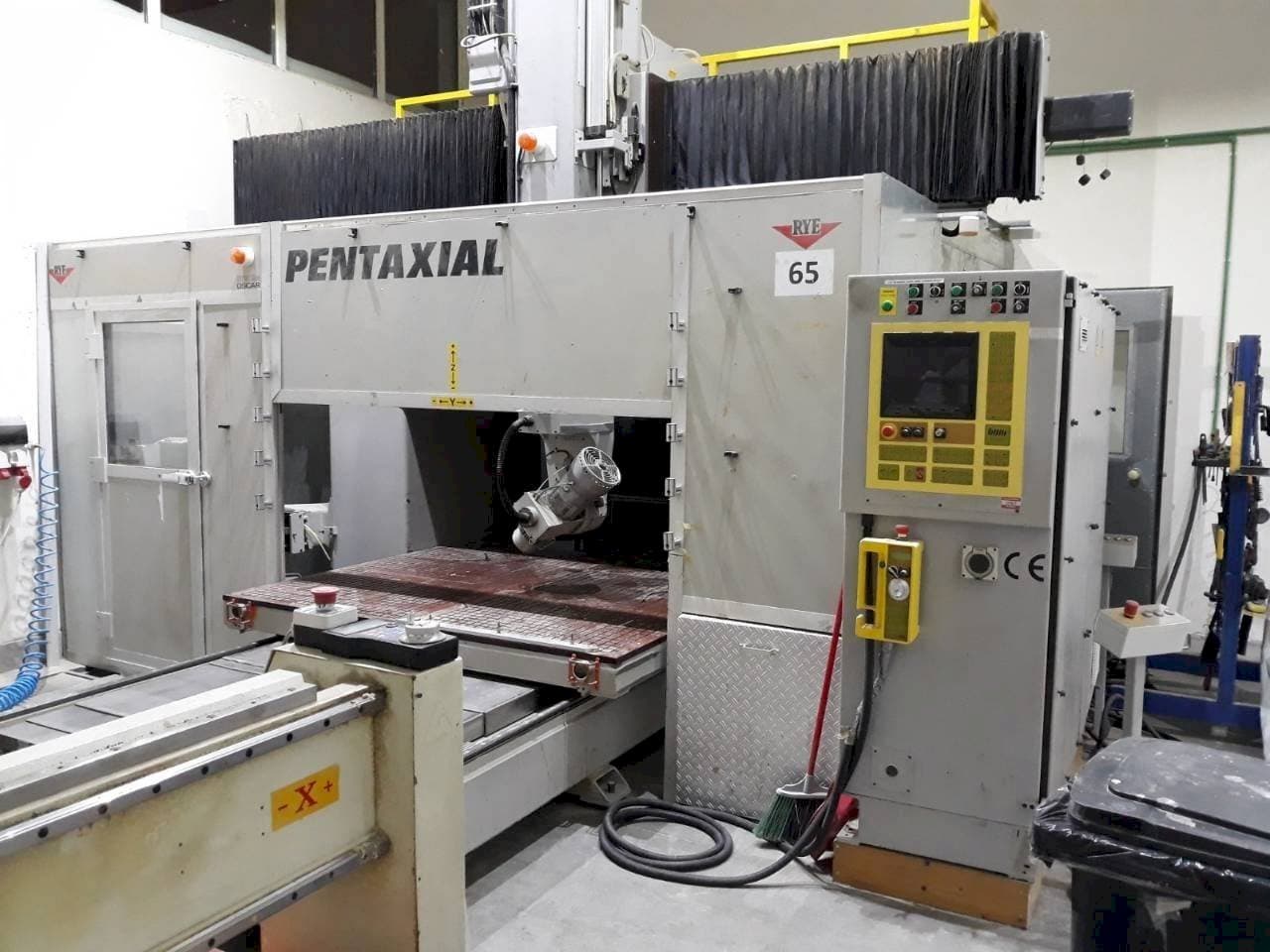 Front view of Rye Pentaxial 1710TP  machine