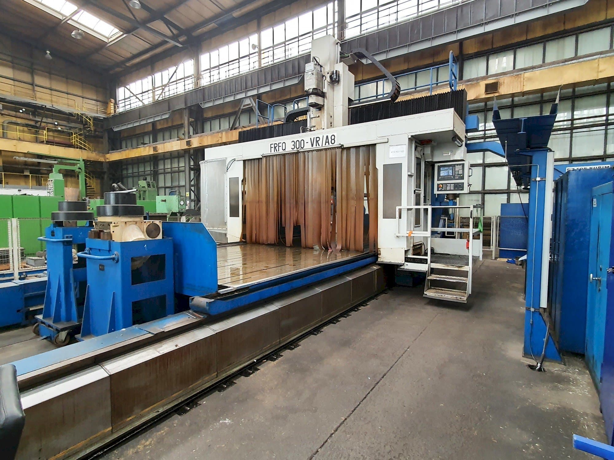 Front view of Tos KURZIM FRFQ 300-VK/A8 CNC machine