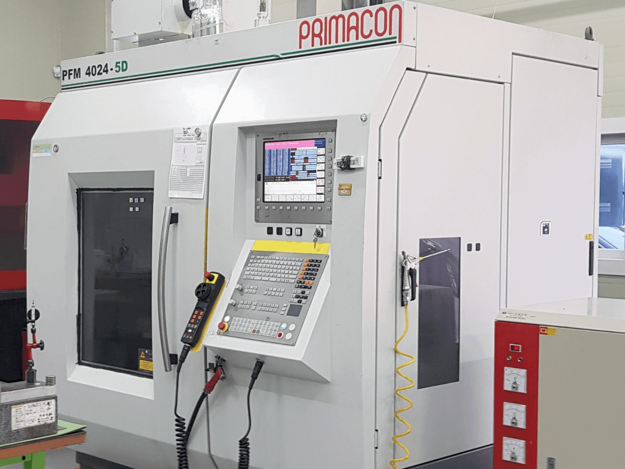 Front view of PRIMACON PFM 4024 machine