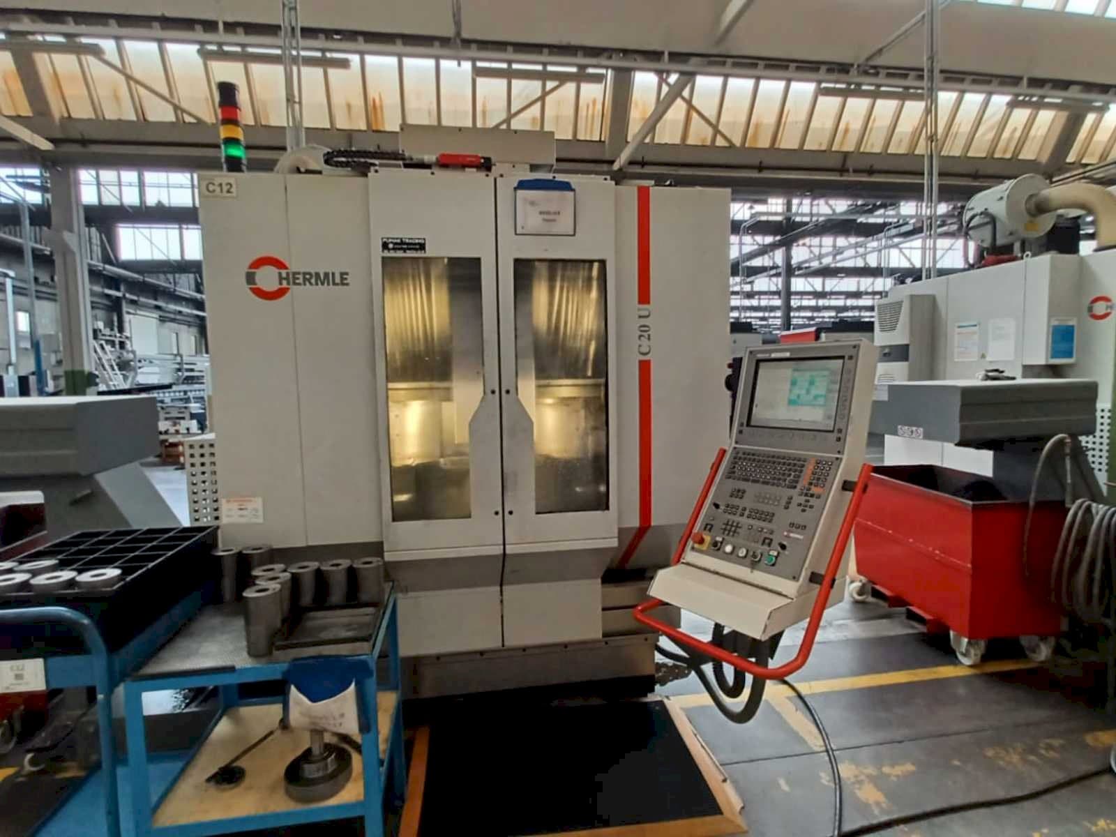Front view of HERMLE C20U  machine