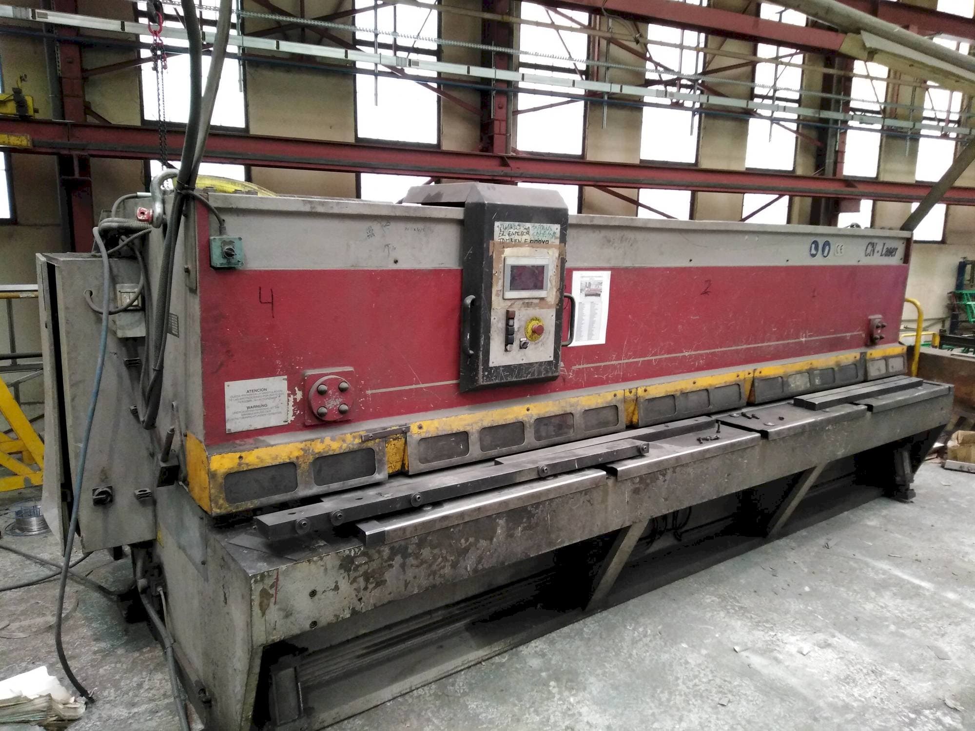 Front view of Casanova VCE 07-4100 X 6 machine