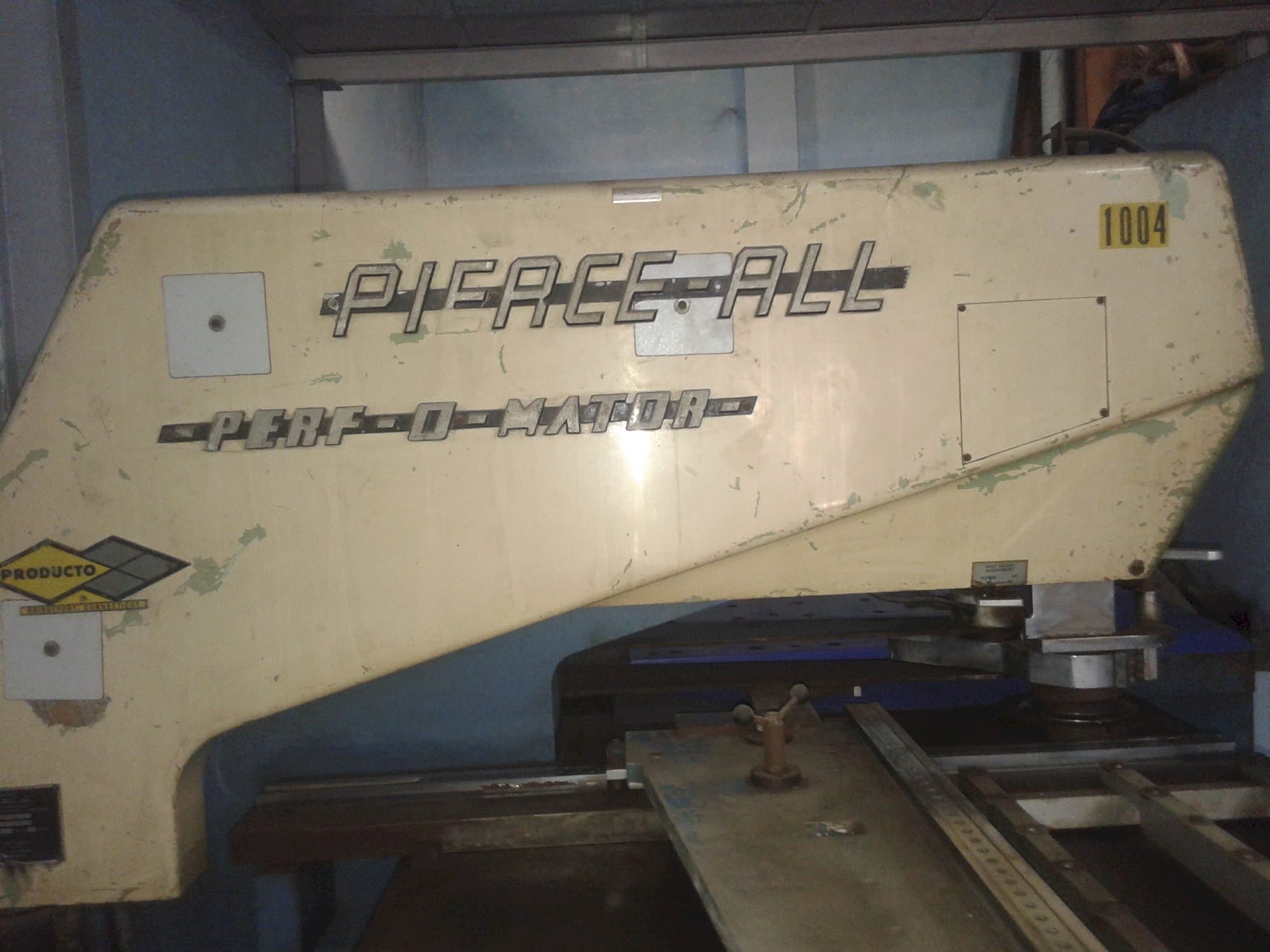 Front view of Pierce-All 30-50A Machine