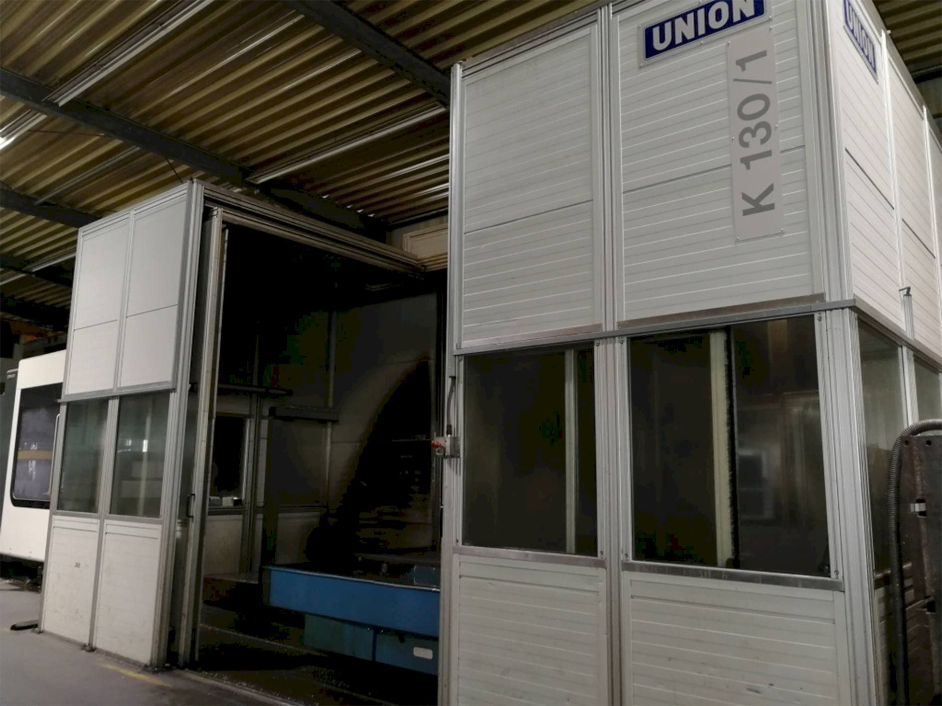 Front view of UNION K 130 TNC 530 machine