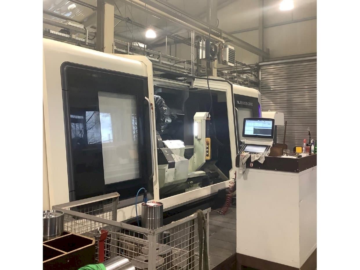 Front view of DMG MORI NLX 6000 | 2000 machine