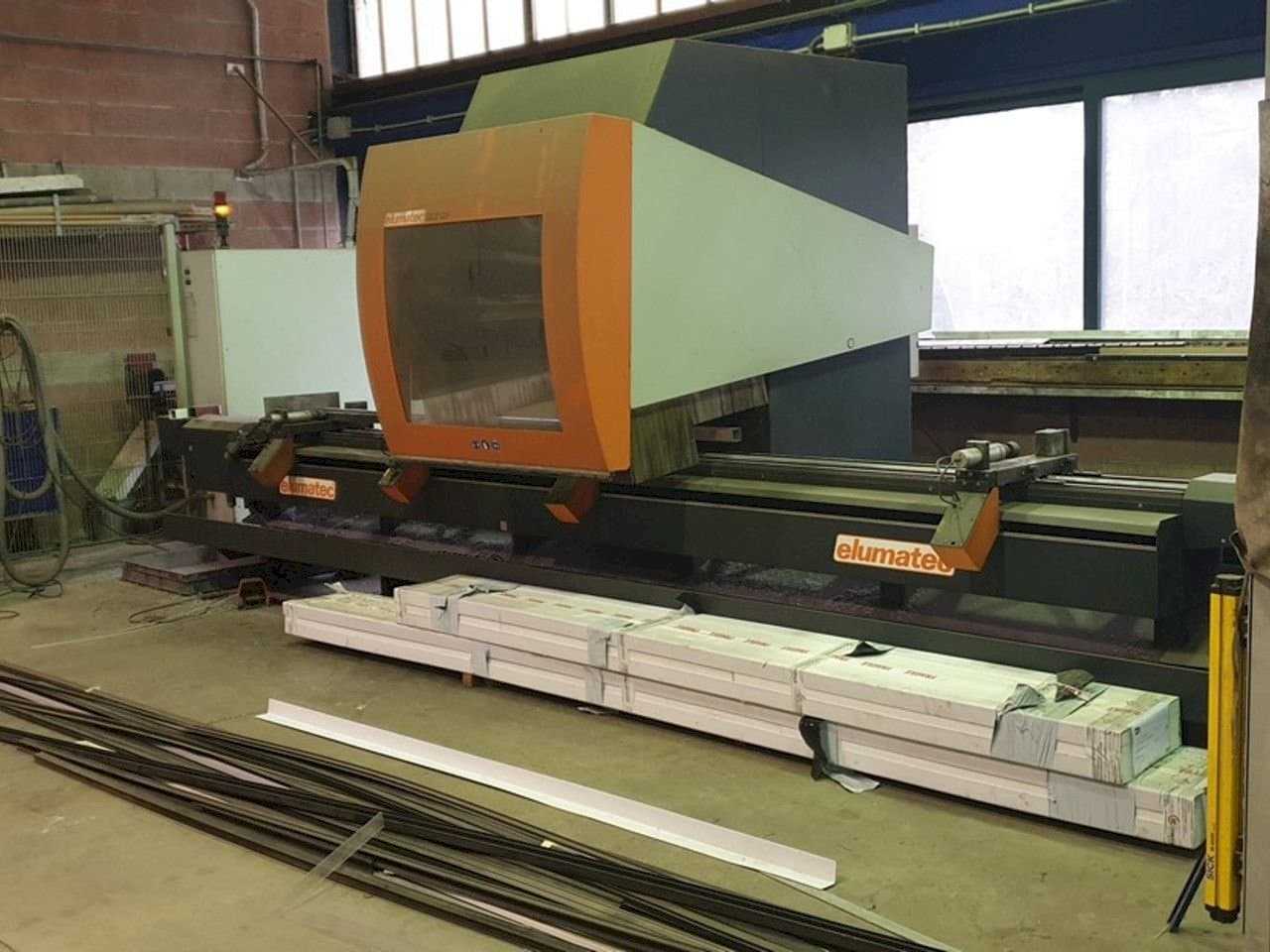 Front view of Elumatec SBZ 131 machine
