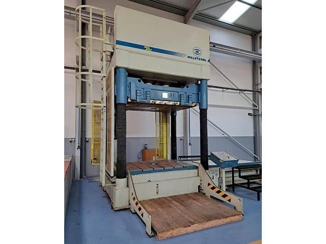 Left side view of MILLUTENSIL Mil 203 machine