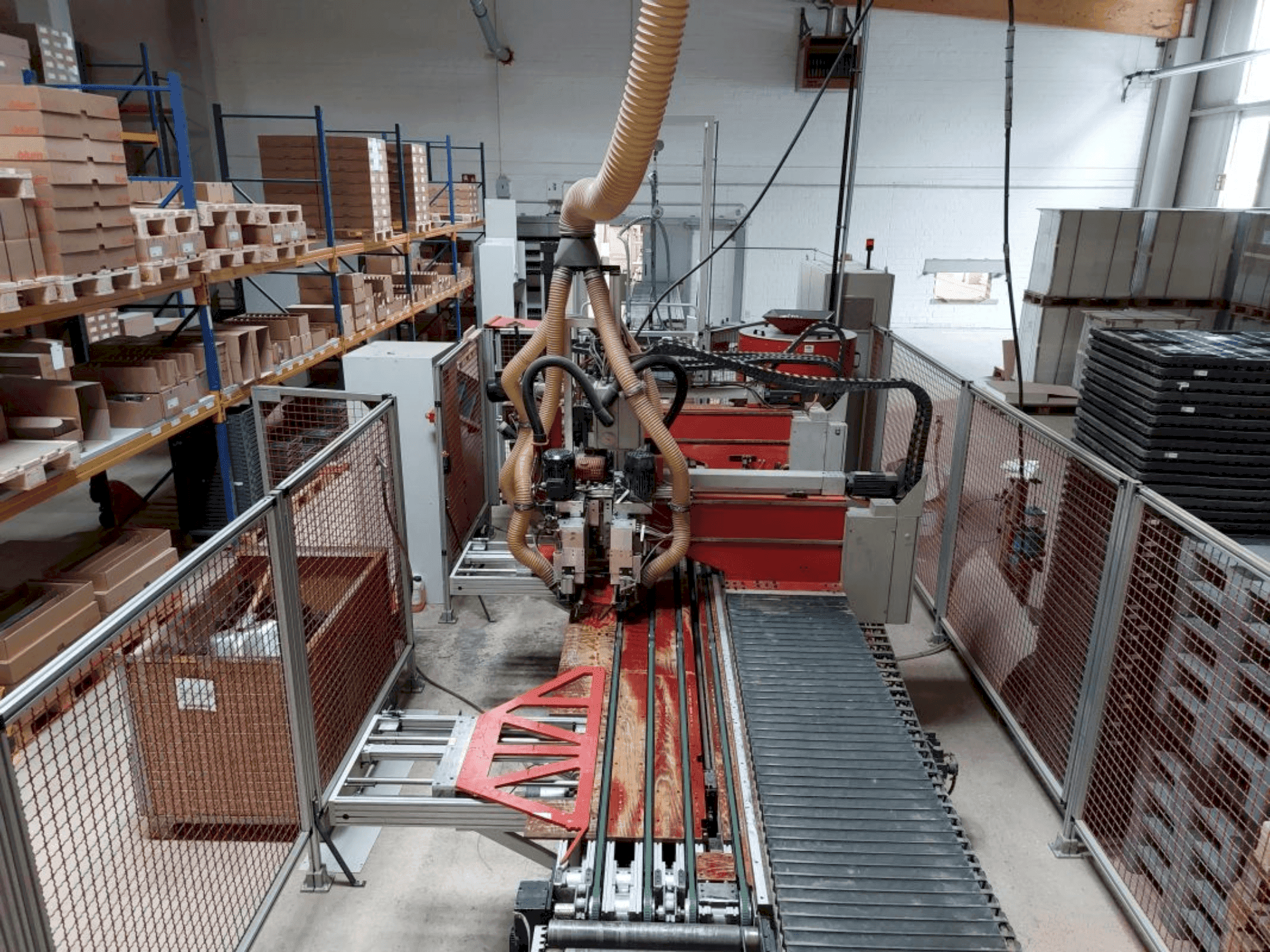 Front view of Priess & Horstmann BMA-DLS-CNC  machine