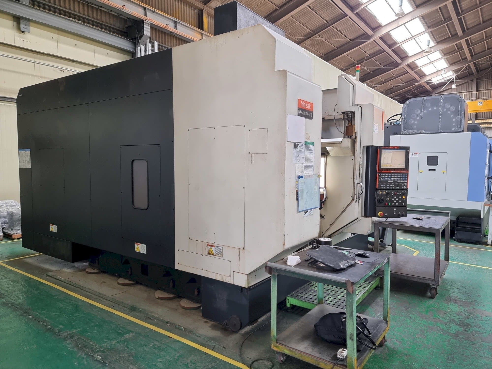 Front view of Mazak VARIAXIS 730-5X II machine