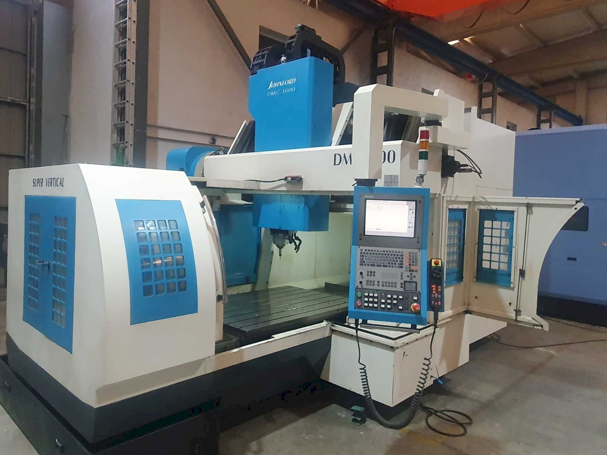 Front view of Johnford DMC-1600 machine