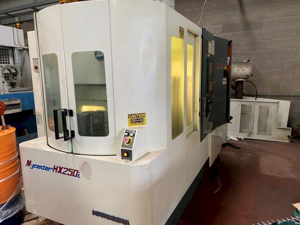 Front view of Kitamura Mycenter HX250i machine