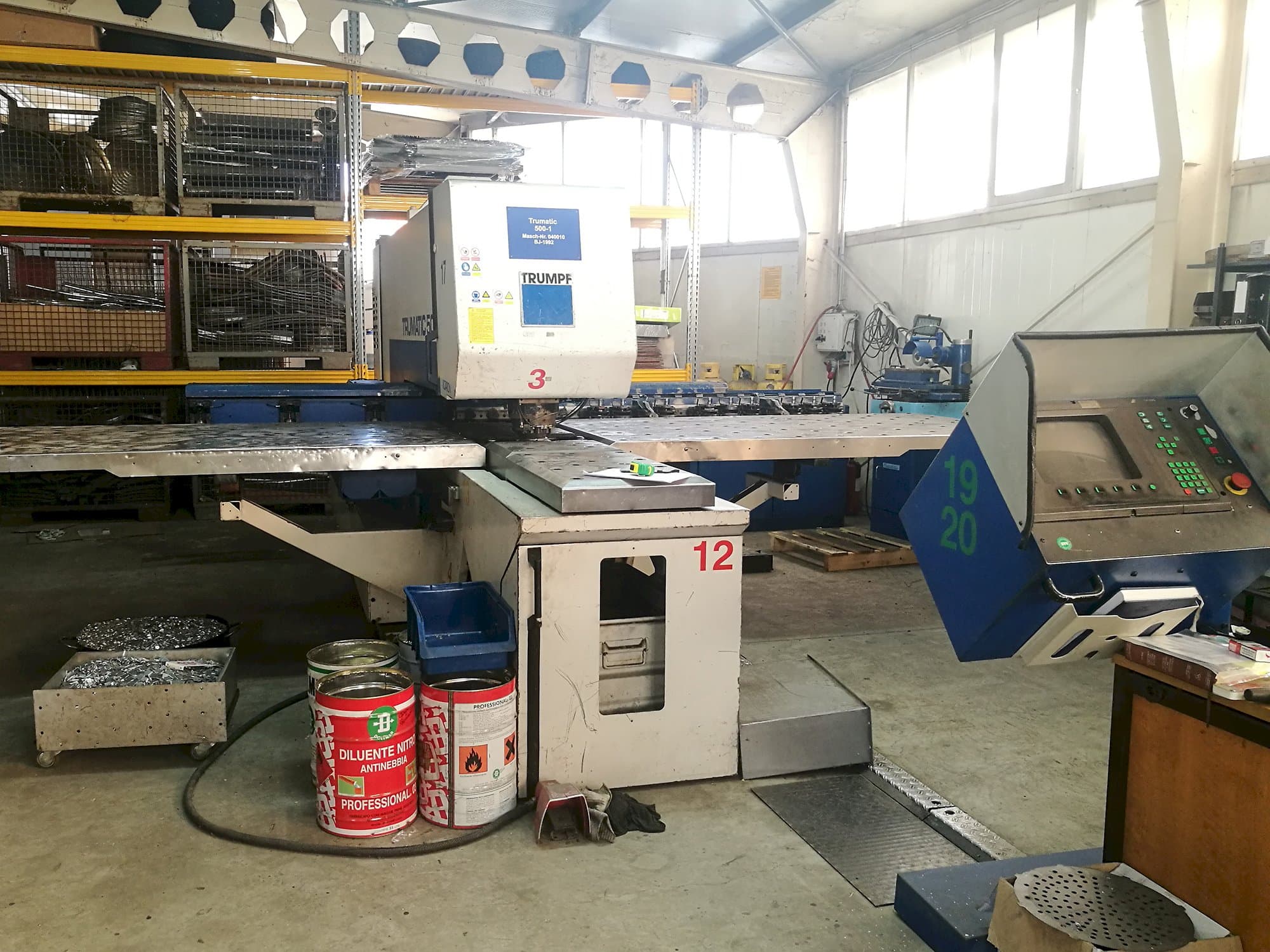 Front view of Trumpf Trumatic 500 Machine