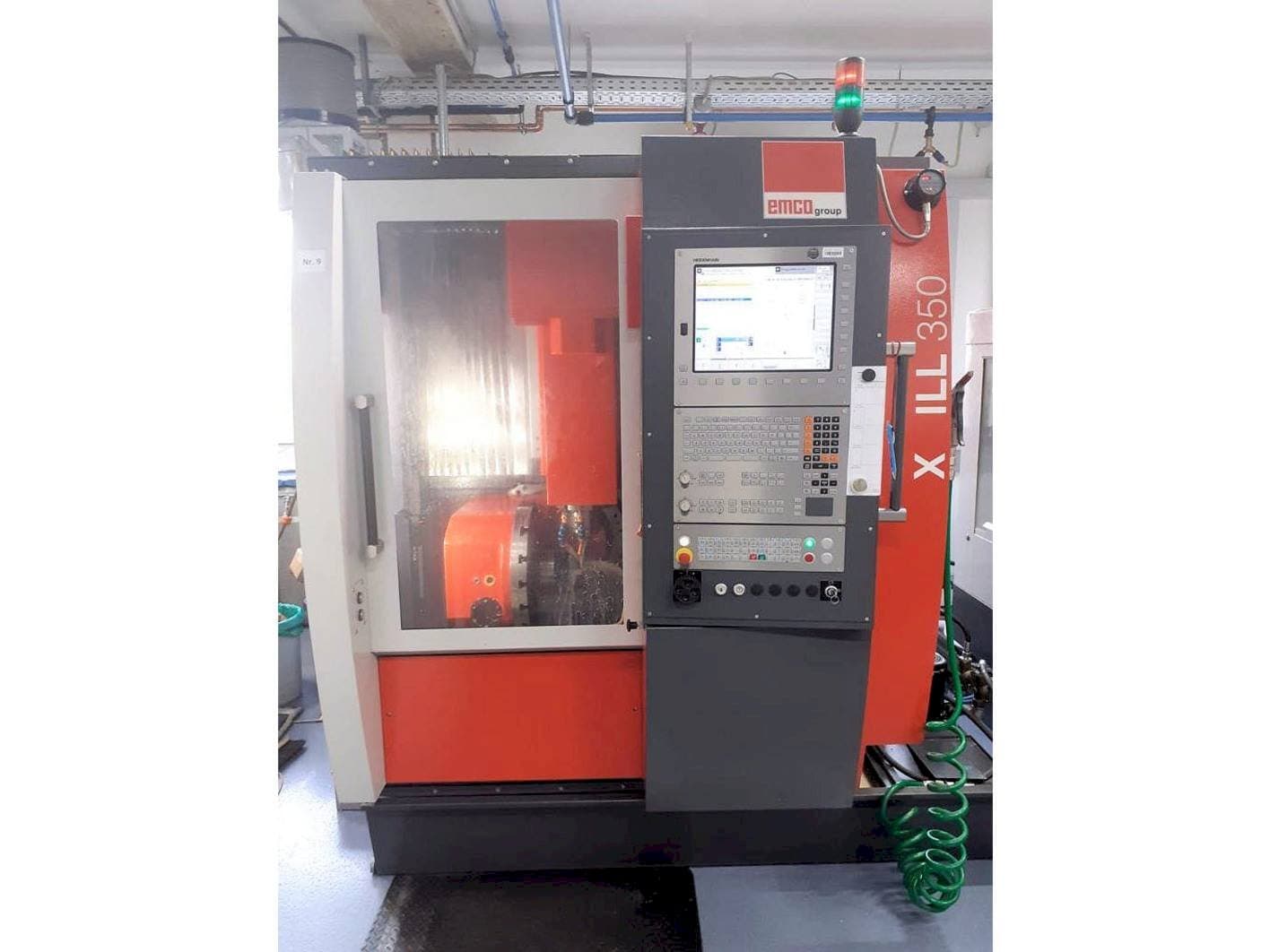 Front view of EMCO Maxxmill 350  machine