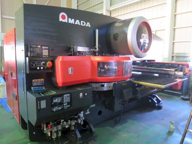 Front view of AMADA EMK 345NT machine