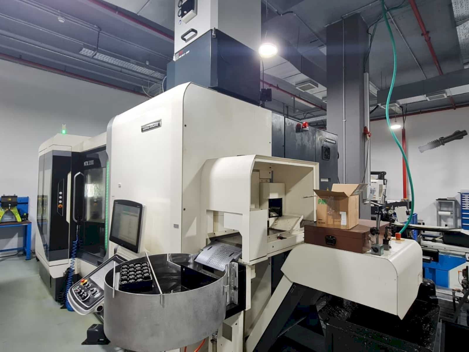 Right side view of DMG MORI NTX2000/1500SZ machine