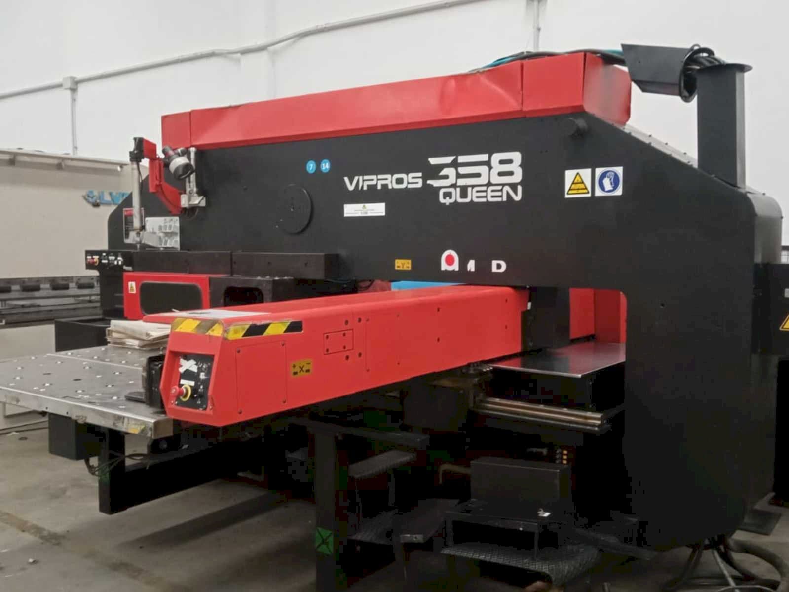 Front view of AMADA Vipros 358 Queen machine