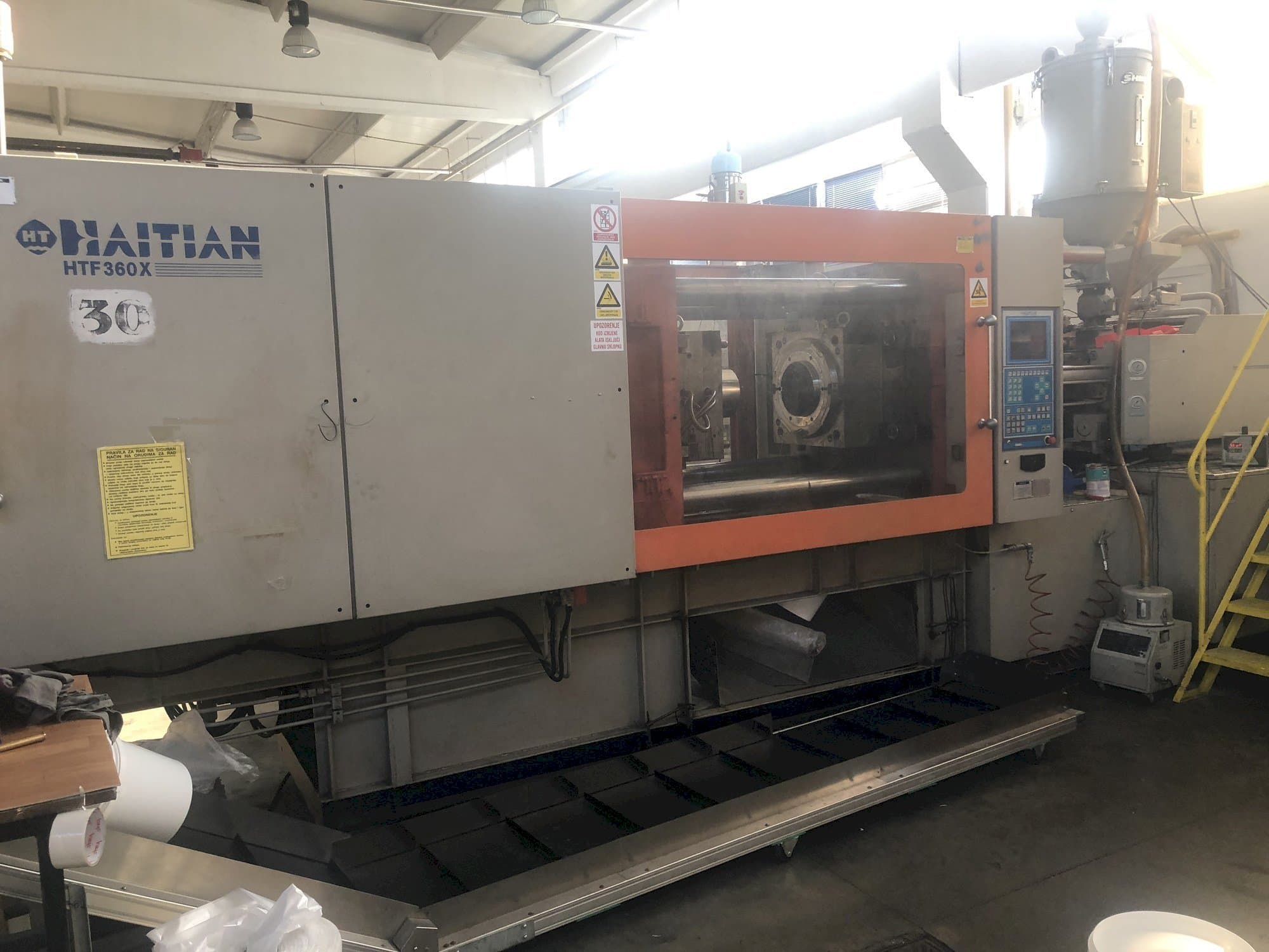 Front view of HAITIAN HTF 360X machine