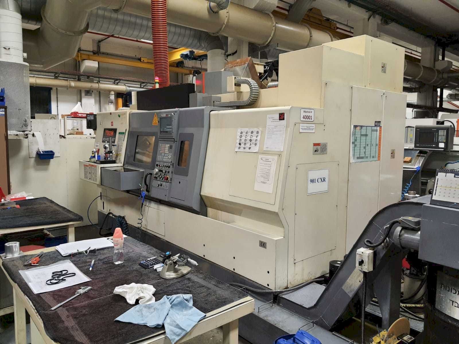 Front view of Mazak Integrex 200-3ST machine