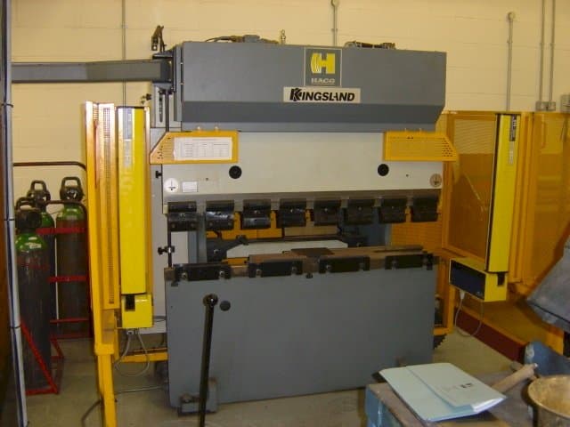 Front view of HACO PPM 1640 machine