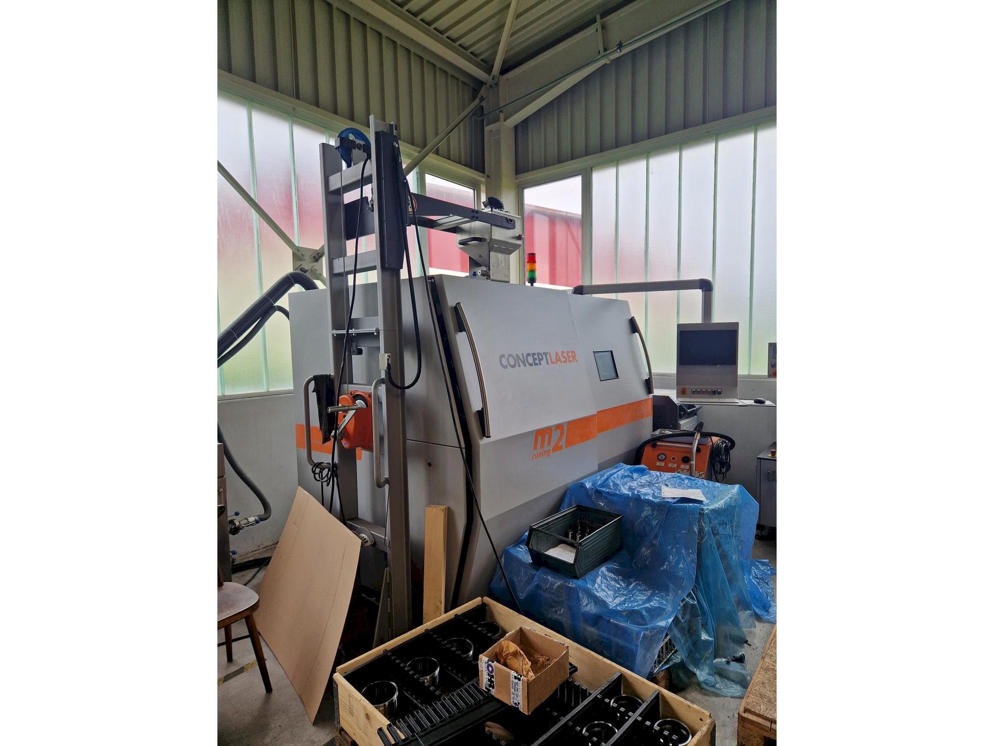Front view of CONCEPT LASER M2 cusing  machine