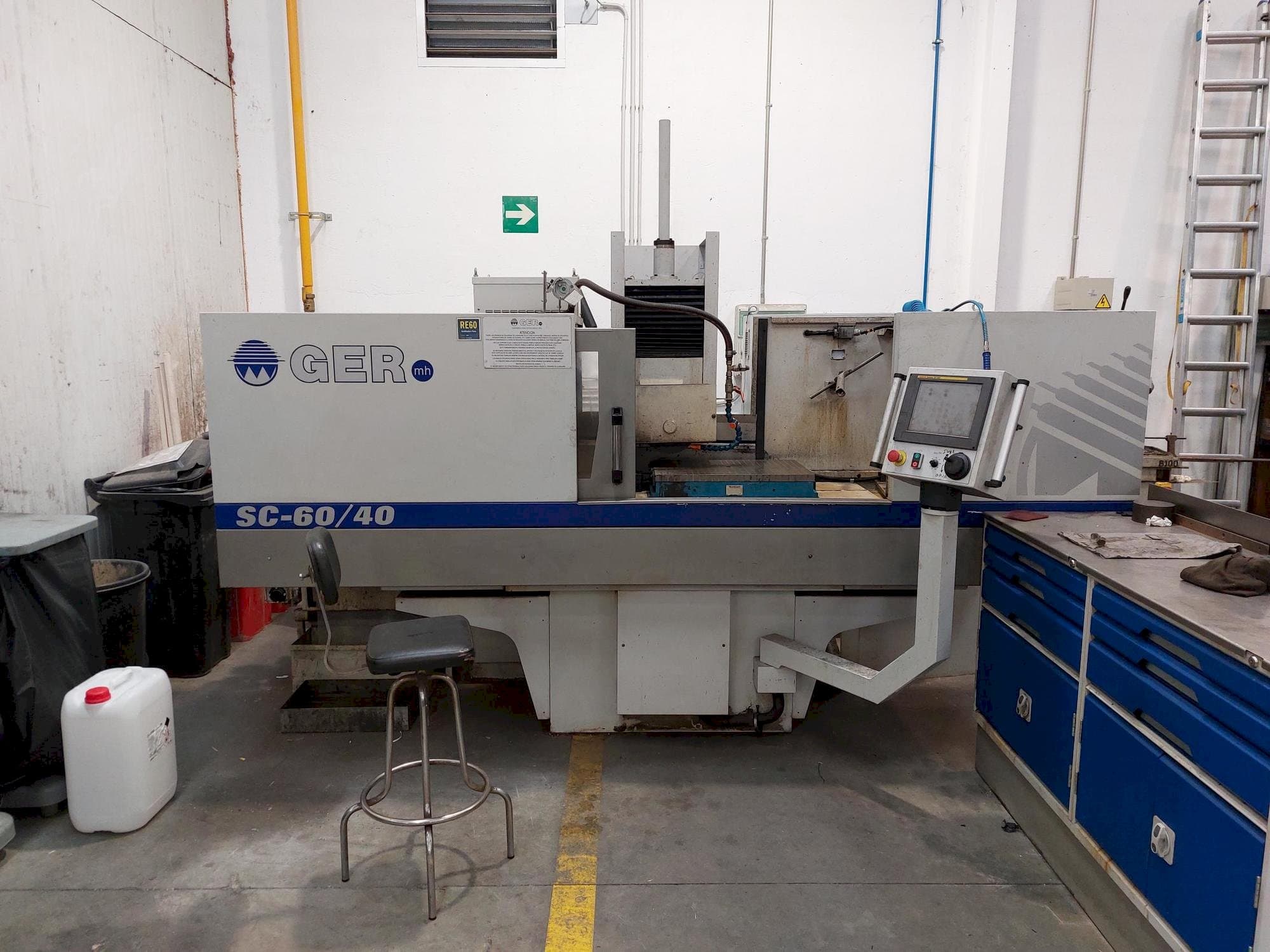 Front view of GER SC-60/40 machine