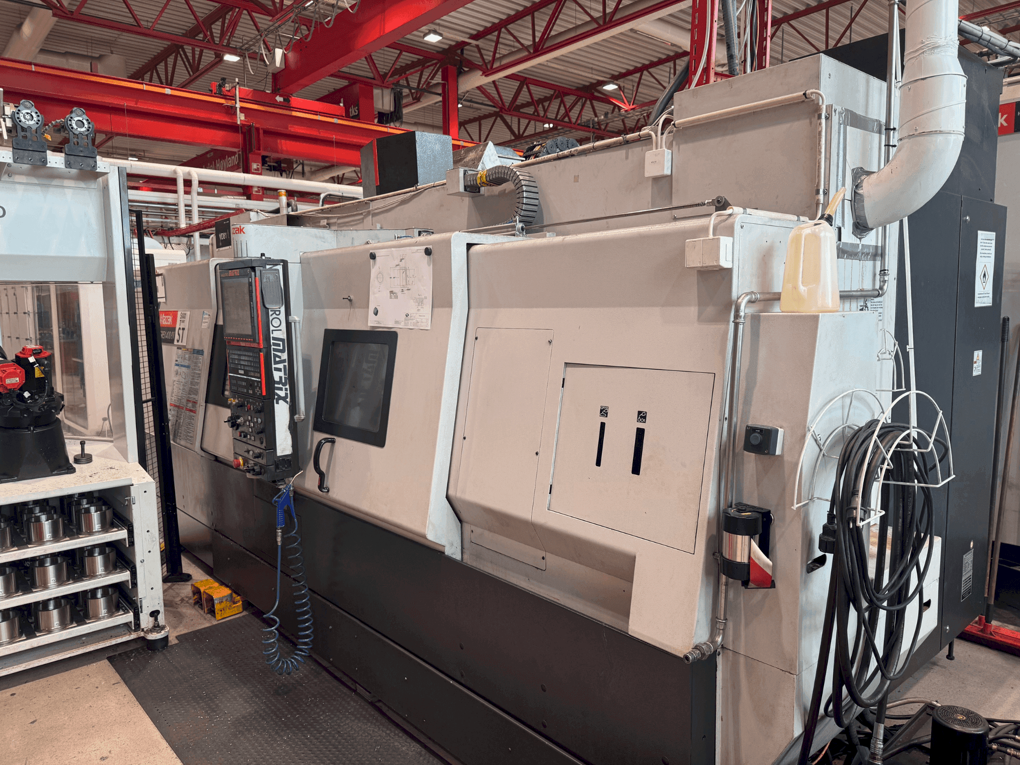 Front view of Mazak Integrex 400-IV ST  machine