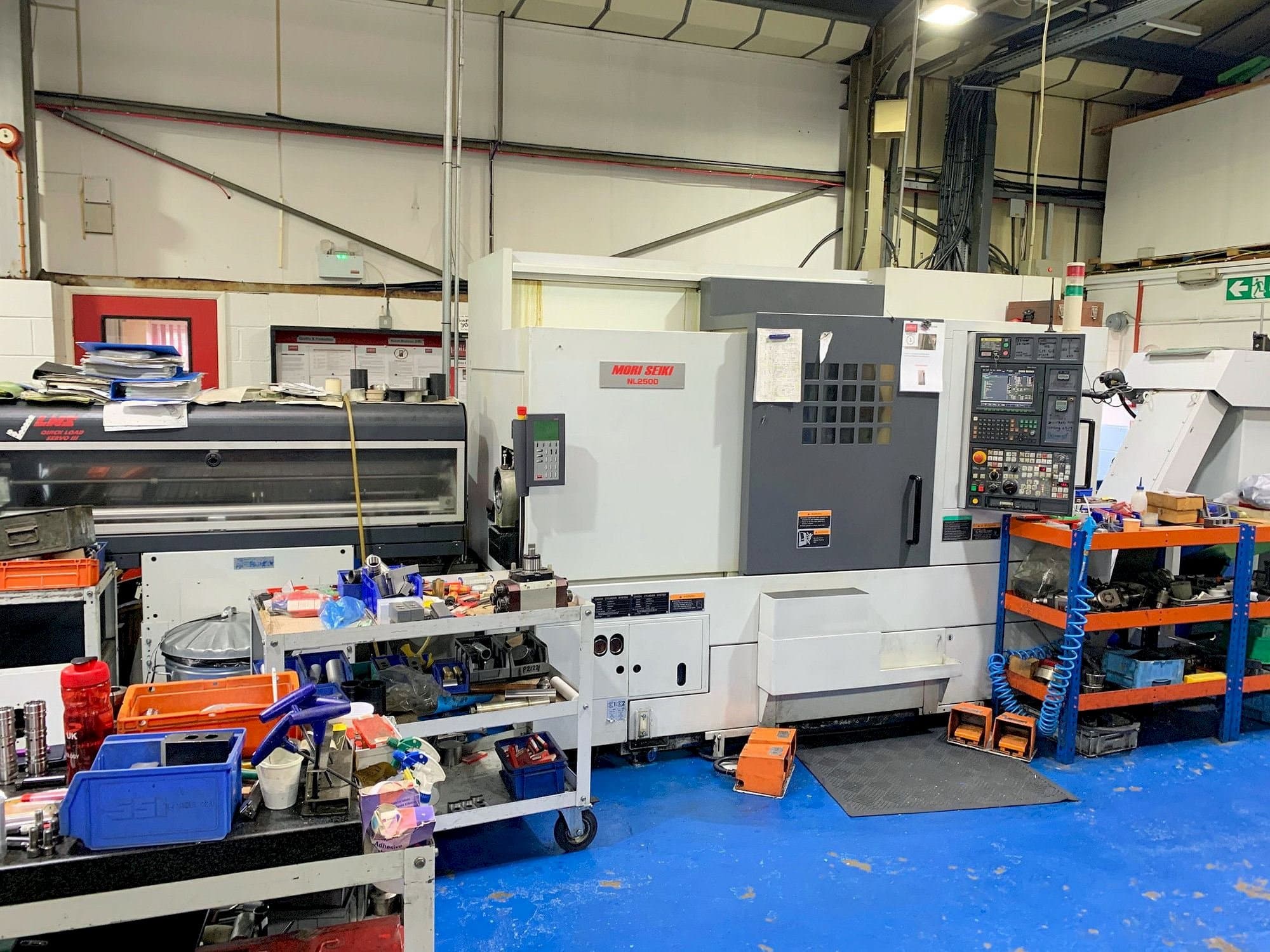 Front view of MORI SEIKI NL2500SY / 700  machine