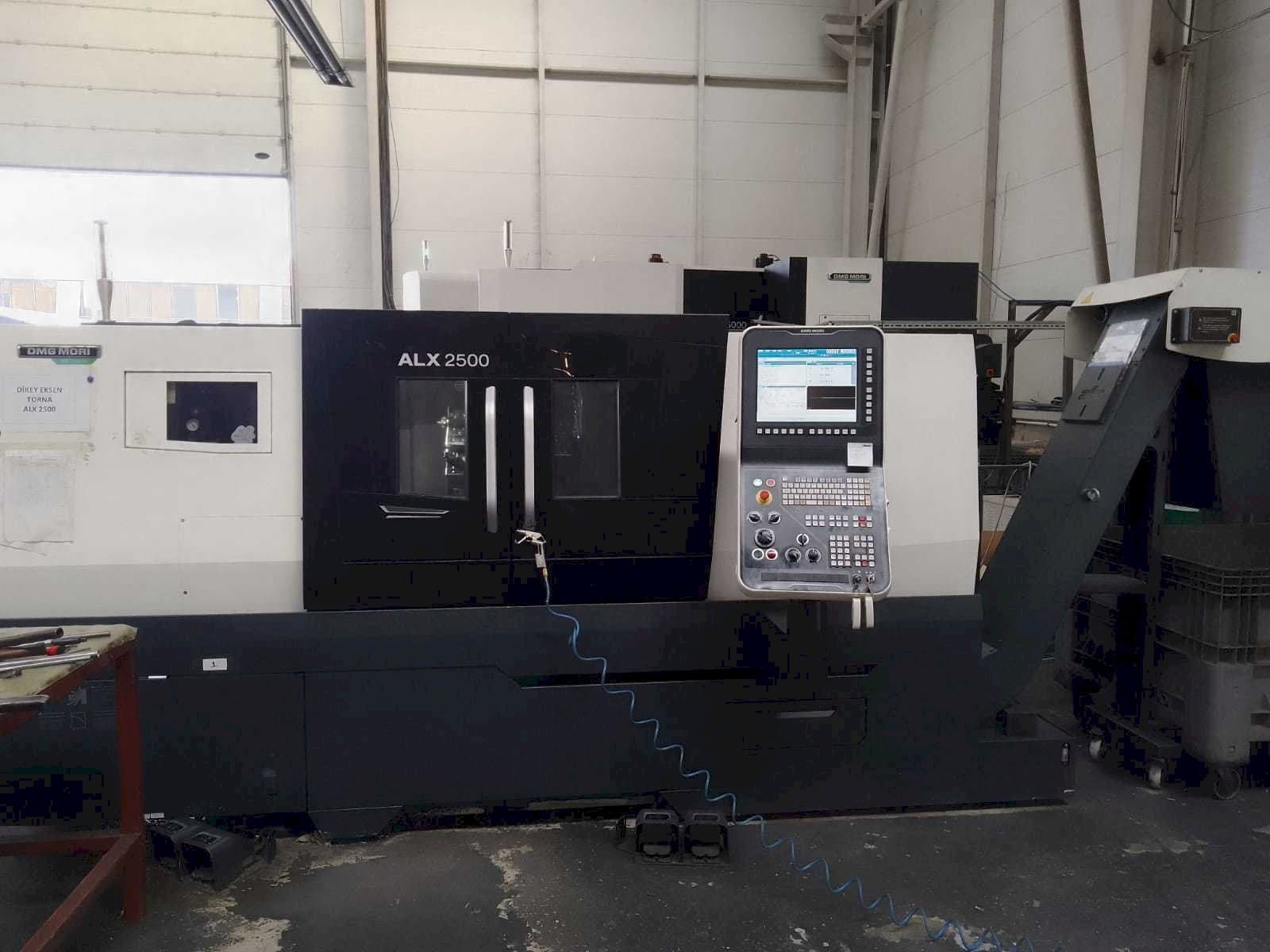 Front view of DMG MORI ALX 2500 machine
