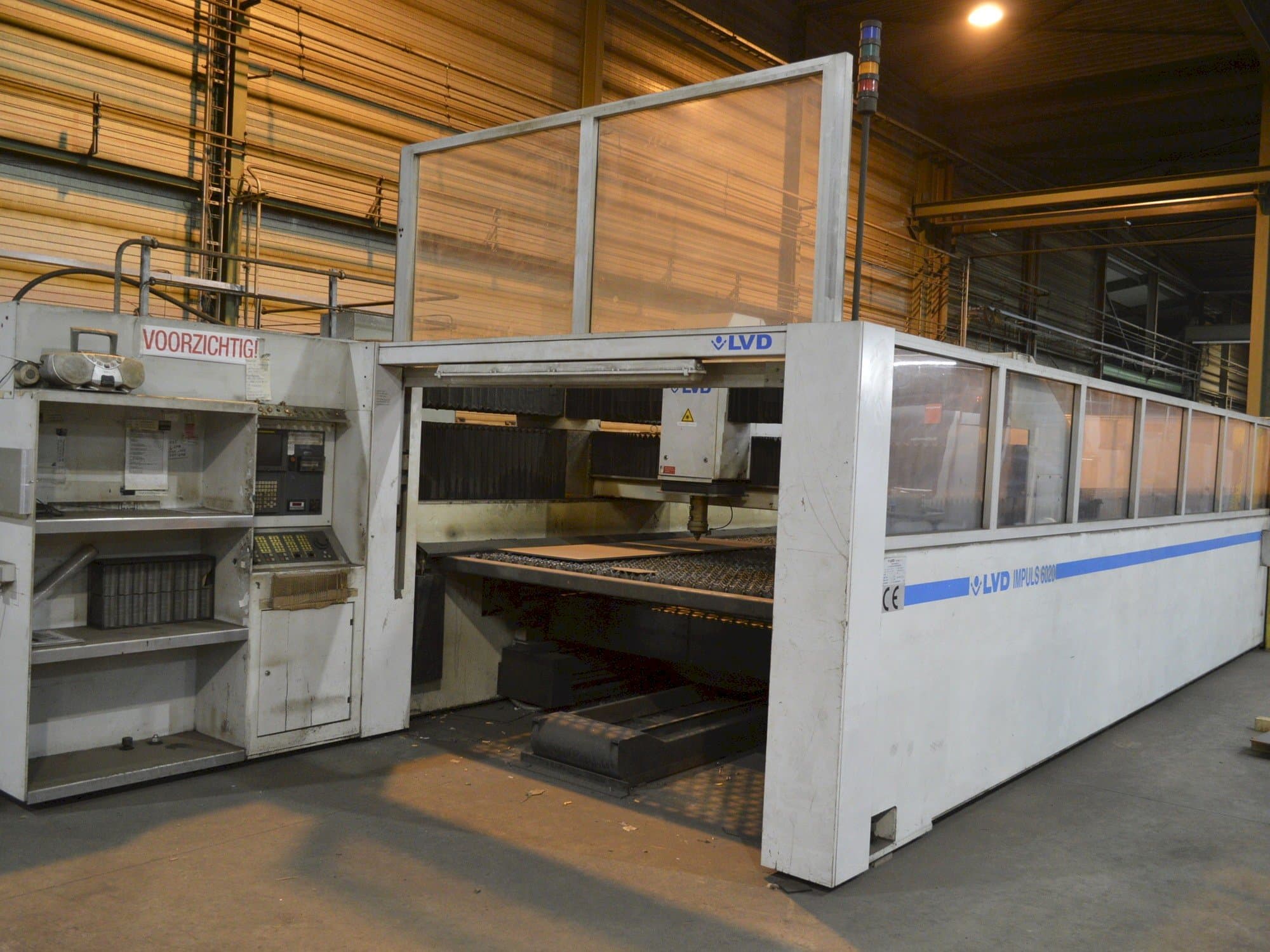 Front view of LVD IMPULS 6020 machine