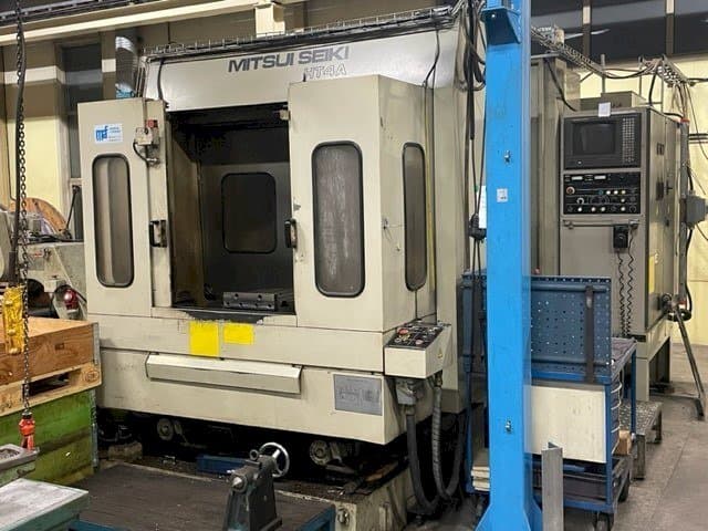 Front view of Mitsui Seiki HT4A machine