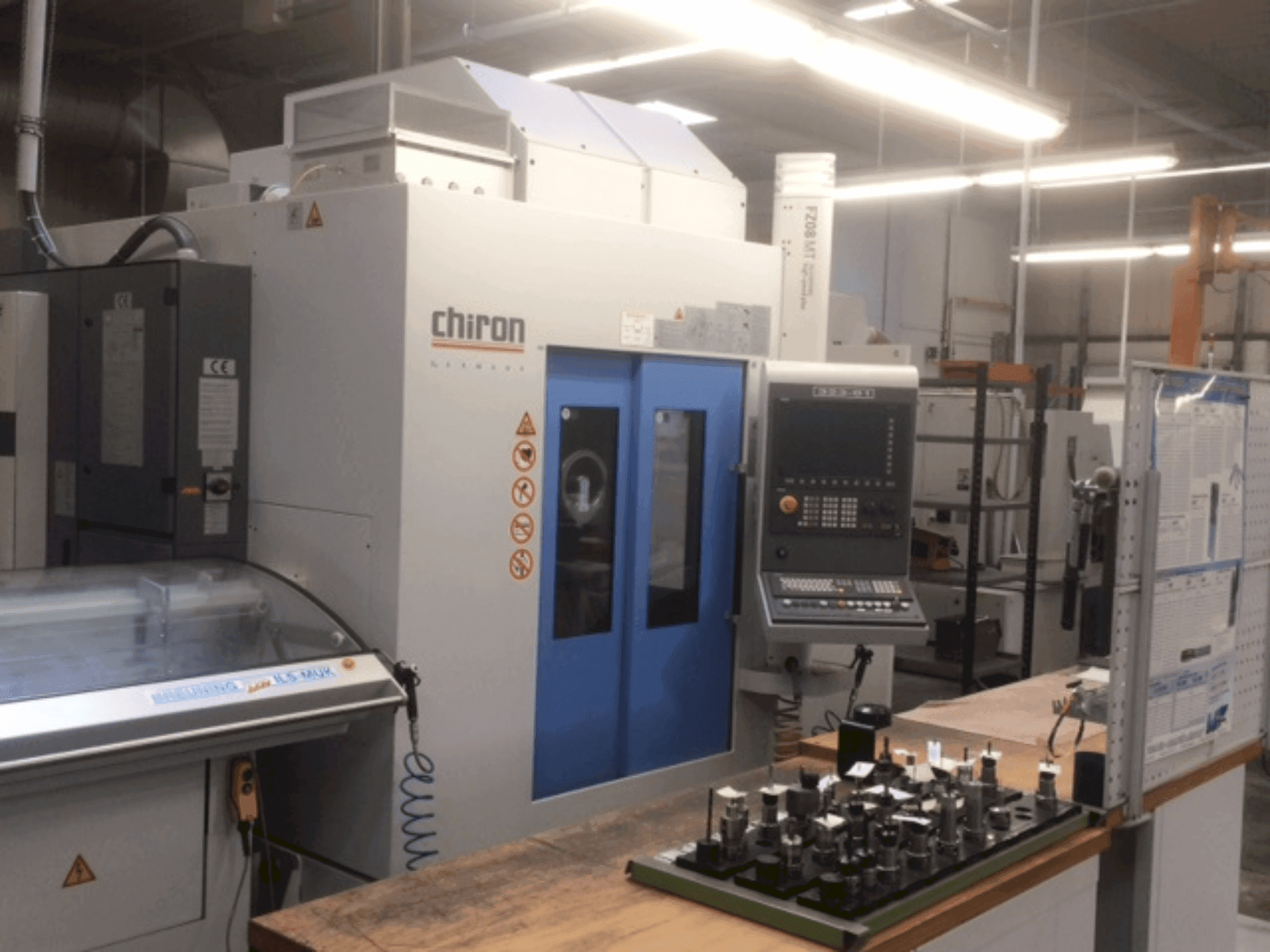 Front view of CHIRON FZ08 MT (2011) machine