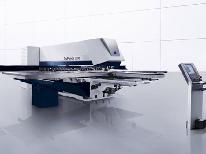 Front view of Trumpf TC 5000 machine