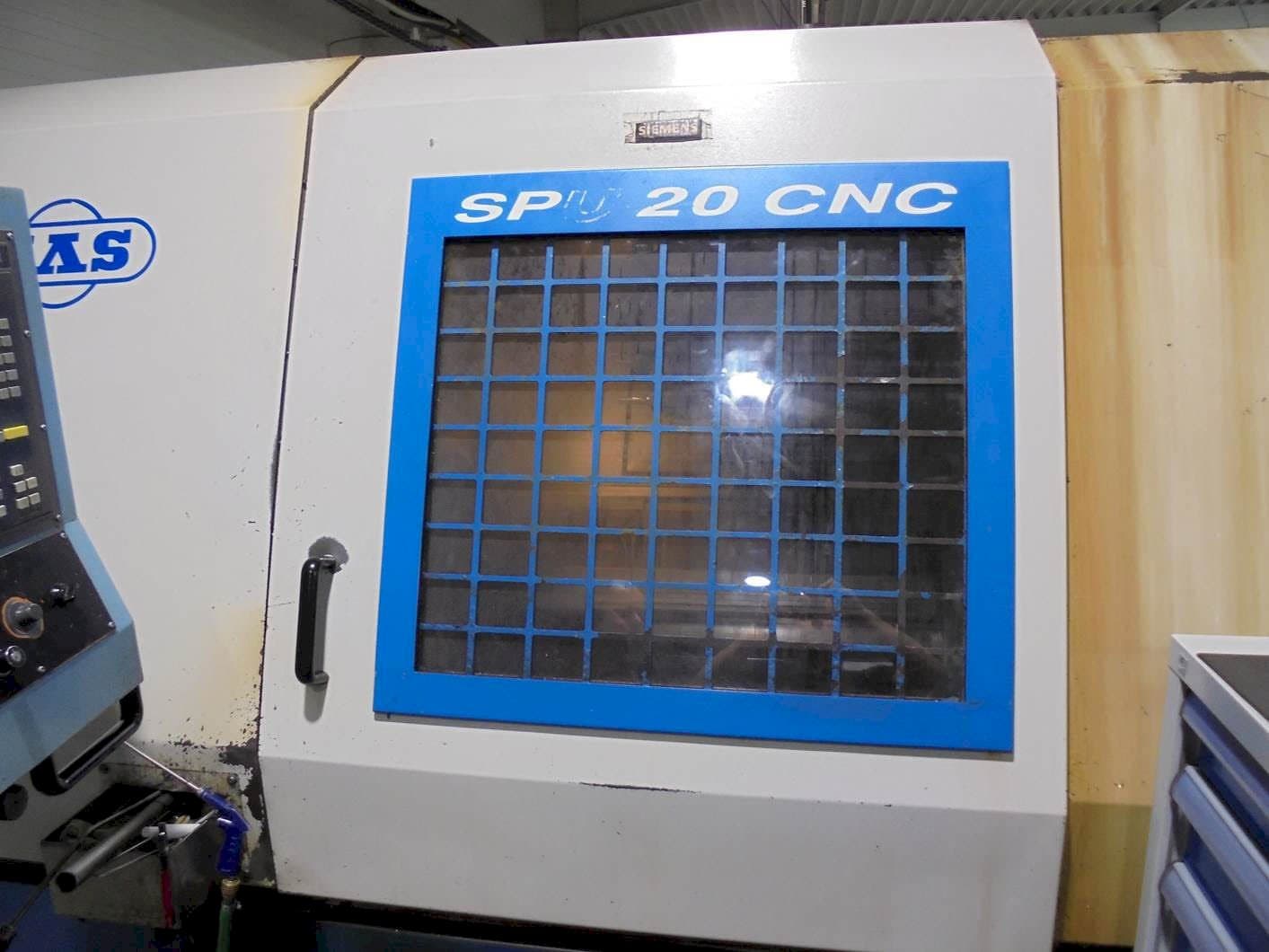 Front view of KOVOSVIT MAS SPU 20 CNC machine