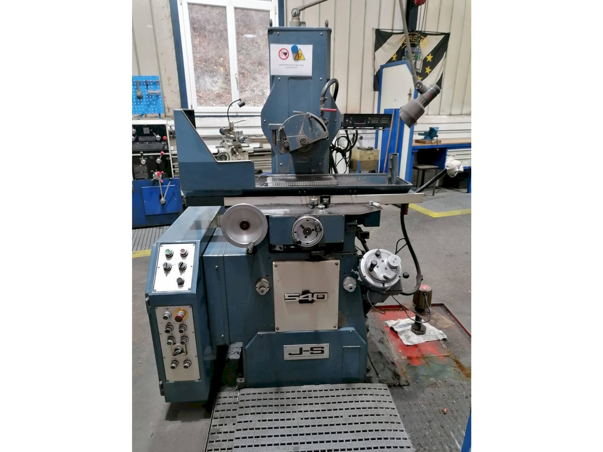 Front view of Jones & Shipman 540 machine