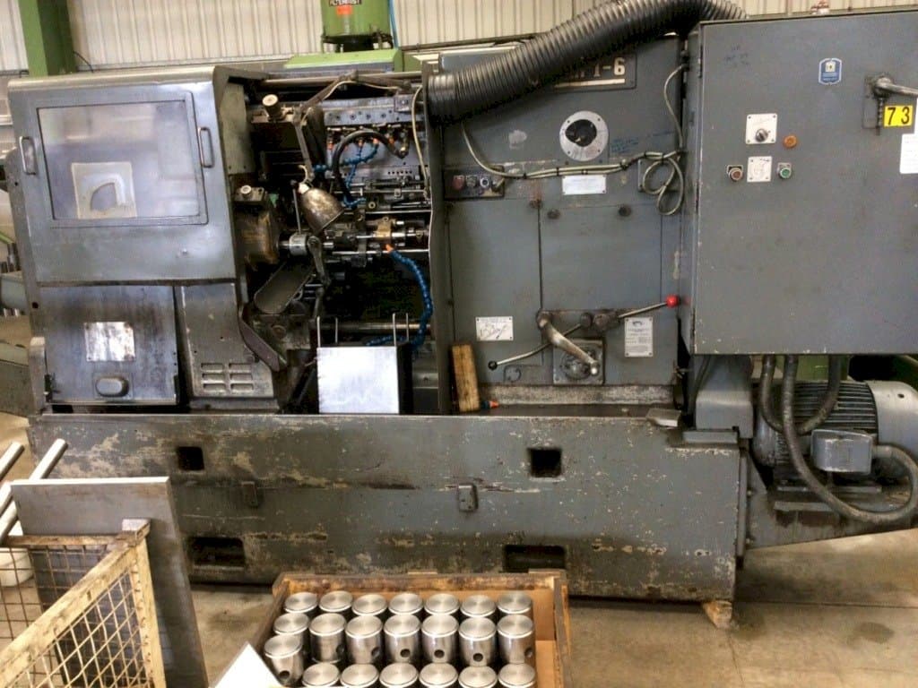 Front view of Wickman 1-2 machine