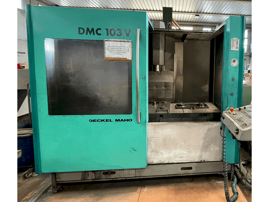 Front view of DECKEL MAHO DMC 103 machine
