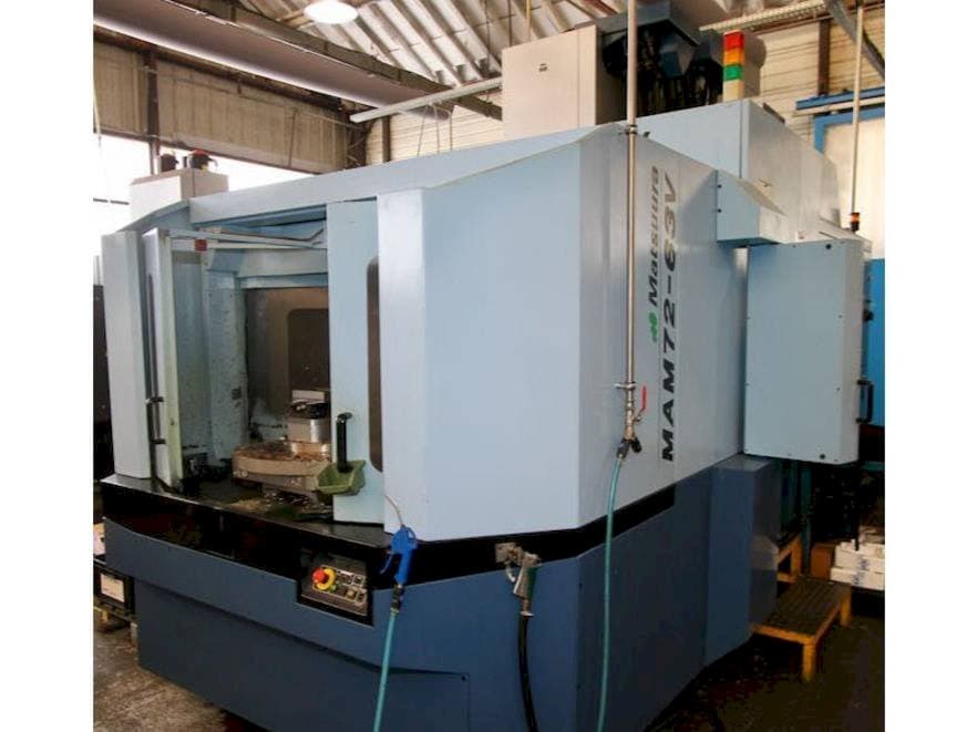 Front view of Matsuura MAM 72-63V(2007) machine