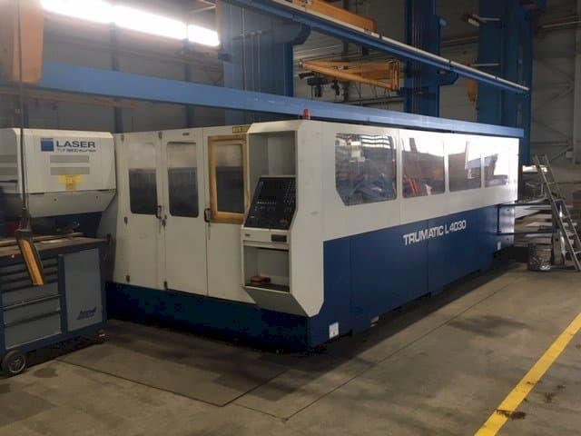 Front view of Trumpf Trumatic L4030 machine