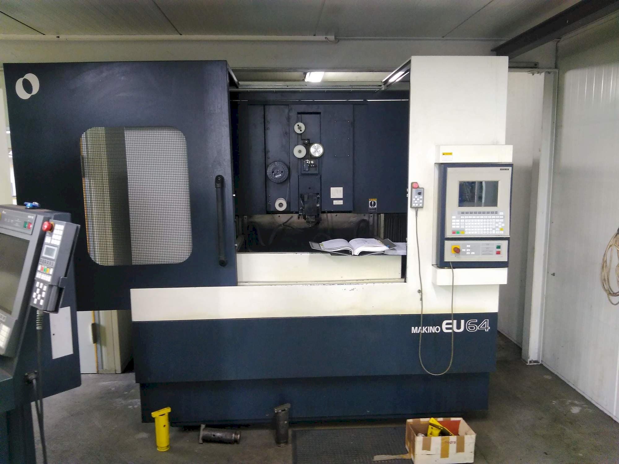 Front view of Makino EU64 machine