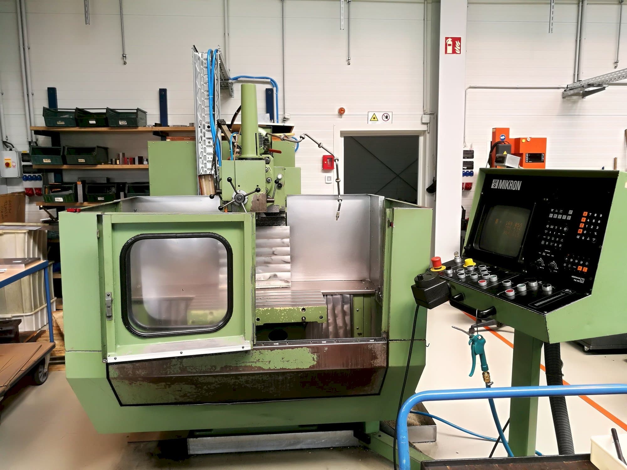 Front view of MIKRON WF 21 C machine