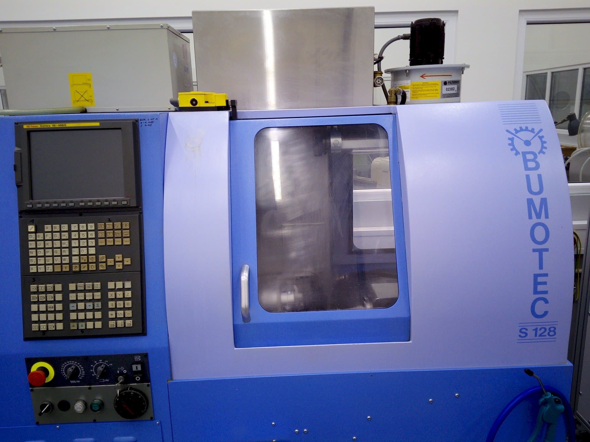 Front view of Bumotec S 128  machine
