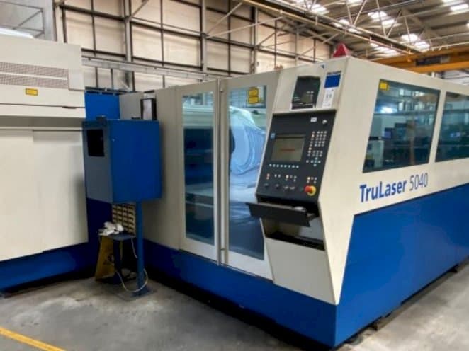 Front view of Trumpf TruLaser 5040 machine