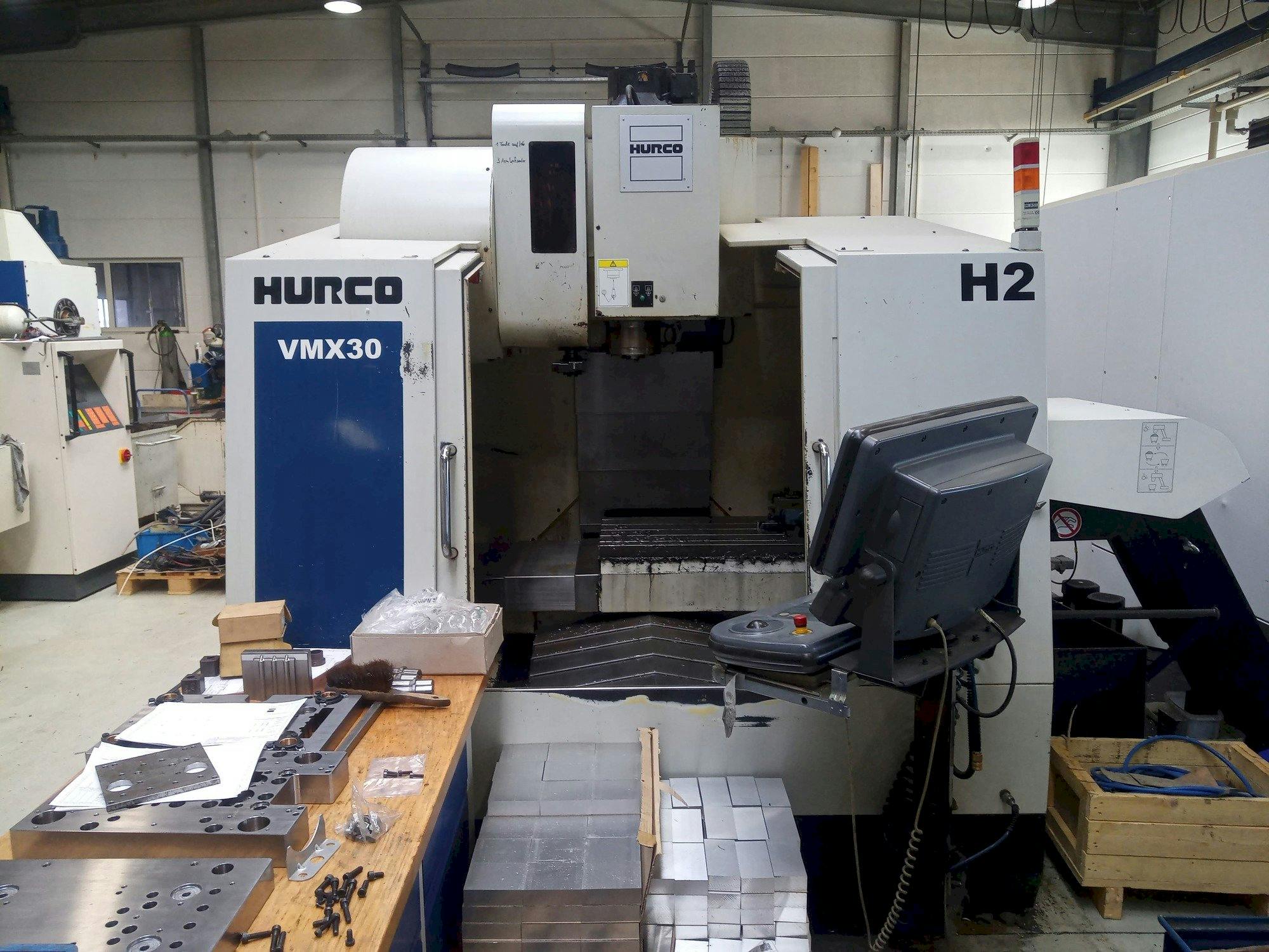 Front view of Hurco VMX30  machine