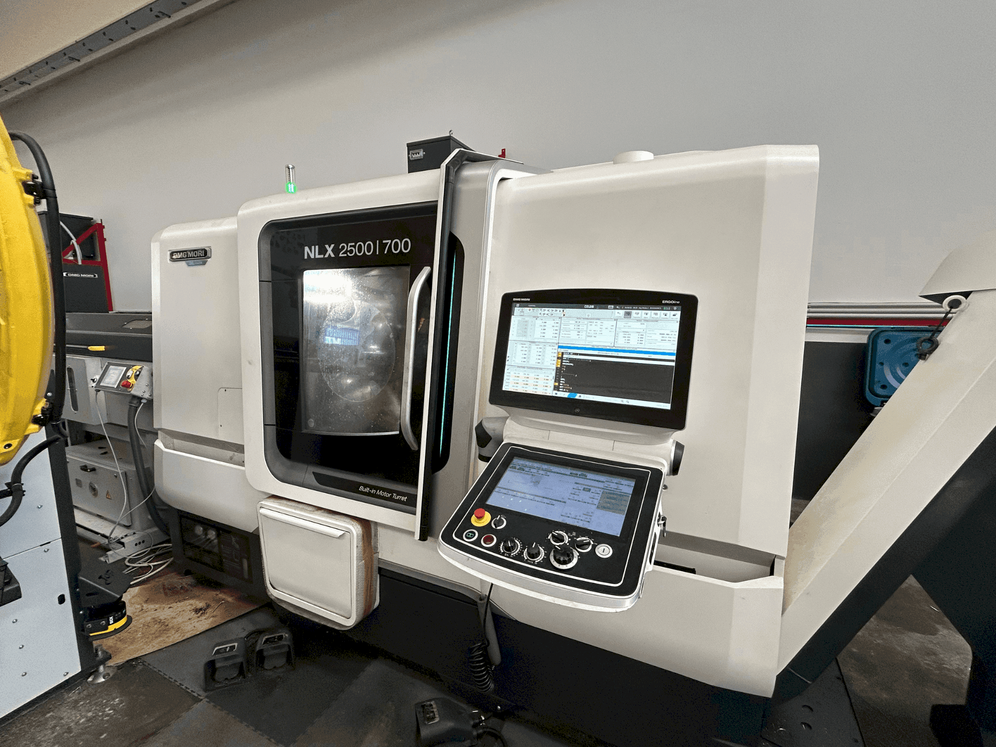 Front view of DMG MORI NLX 2500 SY / 700 machine